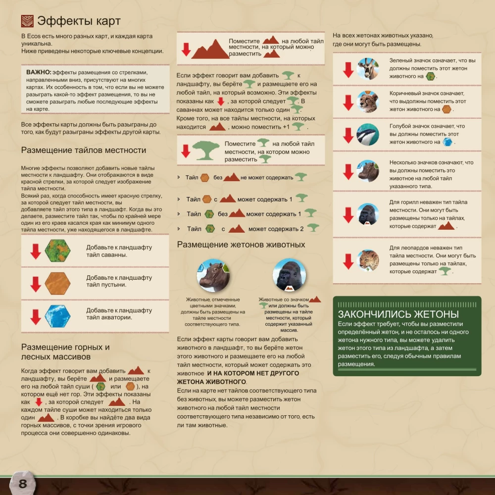 Board Game - Ecos. The First Continent